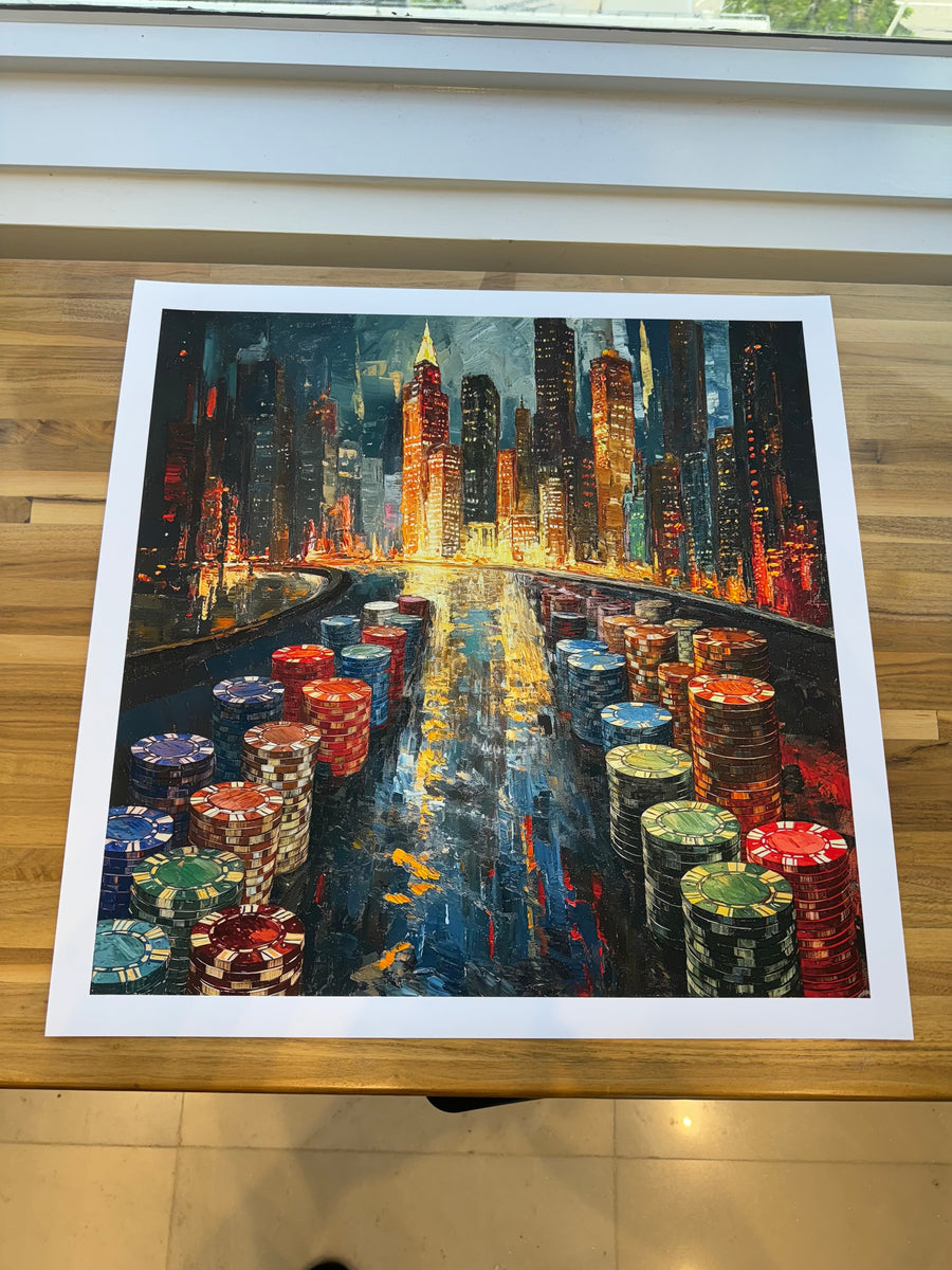 "River Of Chips" Print